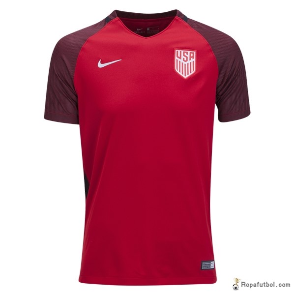 Camiseta Estados Unidos Replica Tercera Ropa 2017 Rojo